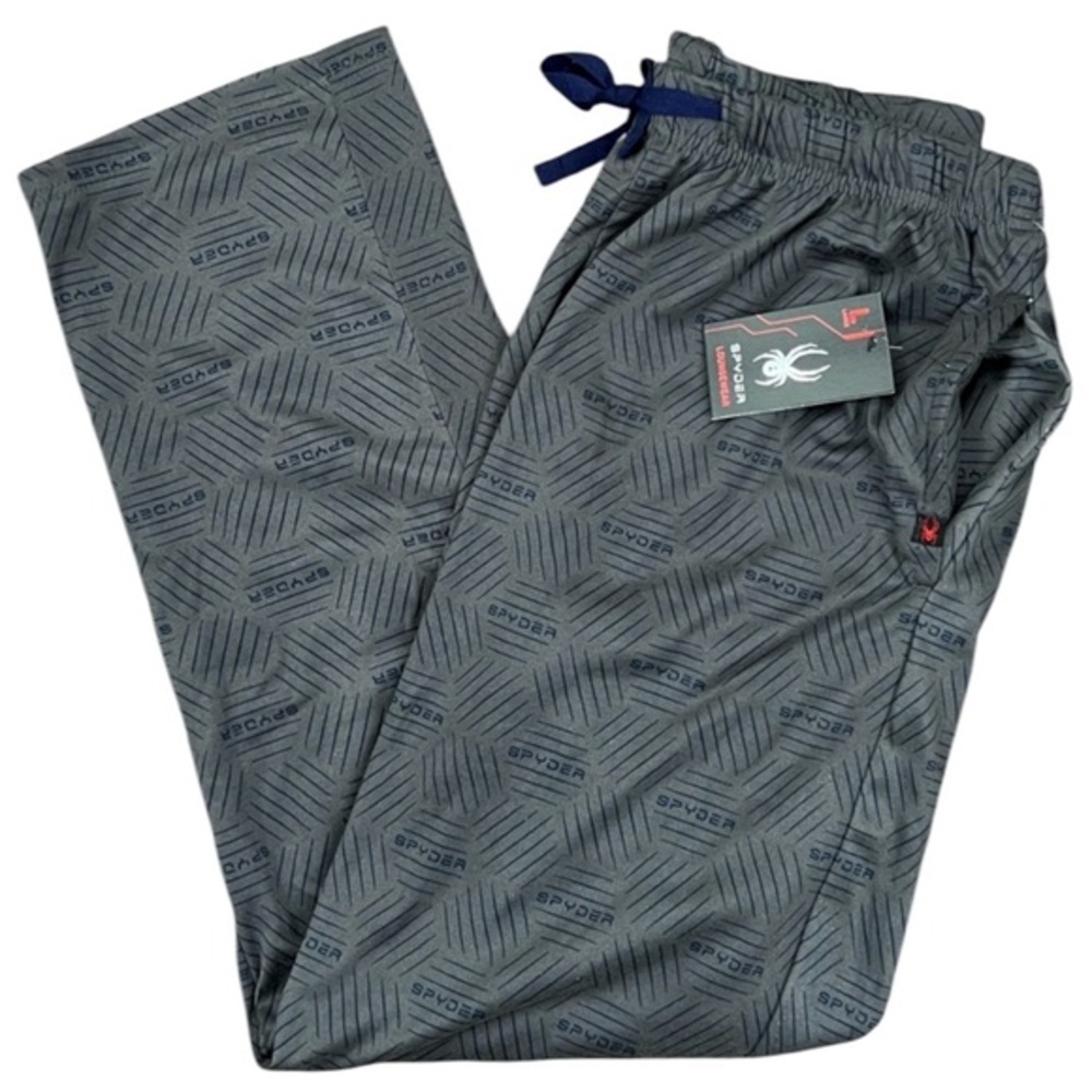 Spyder - 2/$50 - ‘Geometric- gray’ lounge pants. Size: Various. NWT Firm!